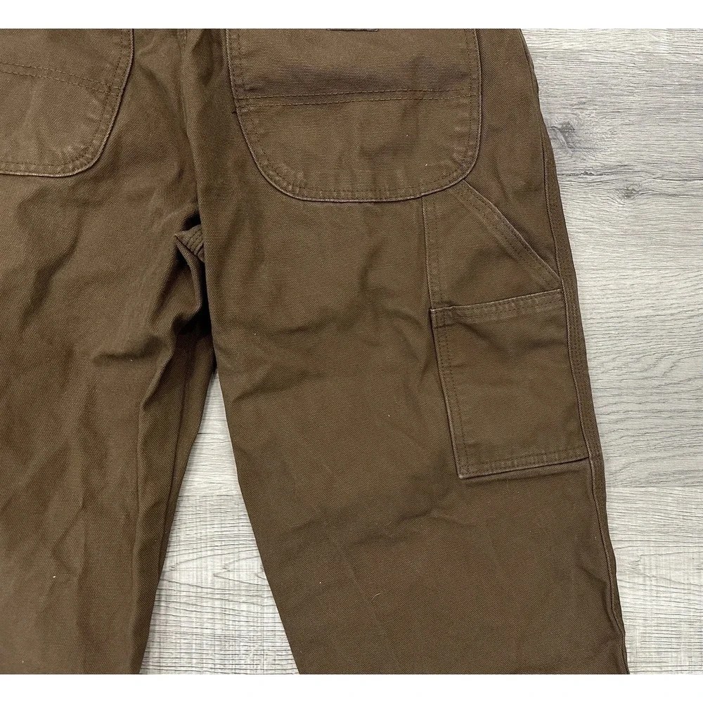 Dickies Carpenter Jeans Relaxed‎ Fit 32x30 Straight Brown Utility NWOT